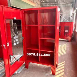 Tủ đựng quần áo chữa cháy 1 Tủ đựng đồ trong nhà H1600xW1000xD400mm chia 7 ngăn, thiết kế hiện đại, tiện dụng