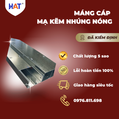 Máng cáp mạ kẽm nhúng nóng Máng cáp mạ kẽm nhúng nóng