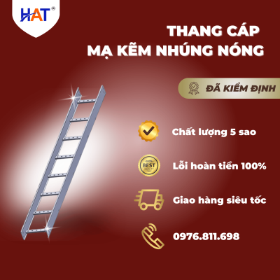 Thang cáp mạ kẽm nhúng nóng Thang cáp mạ kẽm nhúng nóng