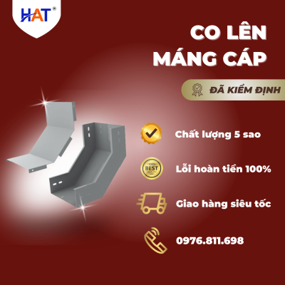 Co lên máng cáp Co lên máng cáp